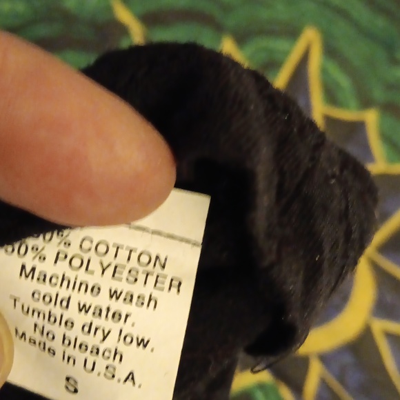 Sinful Brand New Short Sleeve Small Black/Red - Picture 7 of 7